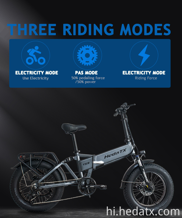 Convenient Fat Tire Electric Bike